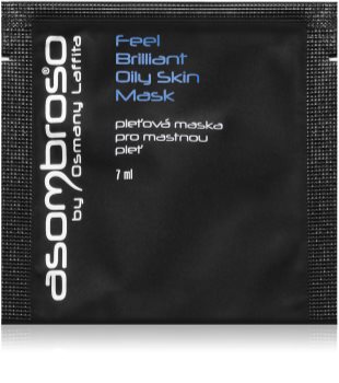 Asombroso by Osmany Laffita Feel Brilliant maska za zaglađivanje za masnu kožu