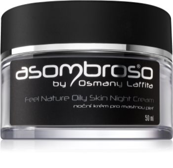 Asombroso by Osmany Laffita Feel Nature нощен крем за мазна кожа
