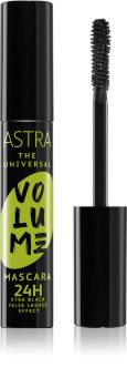 Astra Make-up Universal Volume Volymgivande och förlängande maskara För att få effekten av lösögonfransar