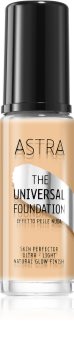 Astra Make-up Universal Foundation ελαφρύ μακιγιάζ με λαμπρυντική επίδραση