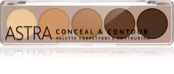 Astra Make-up Palette Conceal & Contour paleta korektorjev