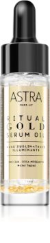 Astra Make-up Ritual Gold Serum Oil Illuminerande sminkprimer Med 24 karats guld