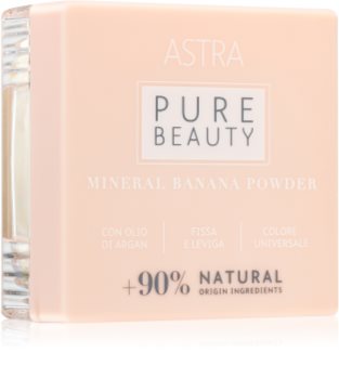 Astra Make-up Pure Beauty Mineral Banana Powder μεταλλική πούδρα σε σκόνη