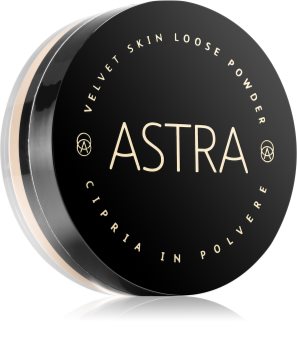 Astra Make-up Velvet Skin posvetlitveni puder v prahu za žameten videz kože