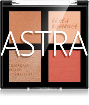 Astra Make-up Romance Palette Patela pentru conturul fetei facial