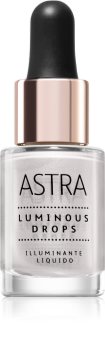 Astra Make-up Luminous Drops υγρό λαμπρυντικό