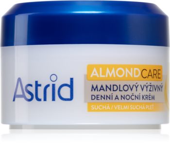 Astrid Nutri Skin crema de manos nutritiva con aceite de almendras para pieles secas y muy secas