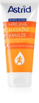 Astrid Sports Action Massage Crème met Verwarmende Effect