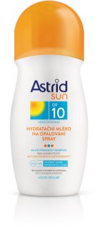 Astrid Sun purškiamasis deginimosi pienelis SPF 10