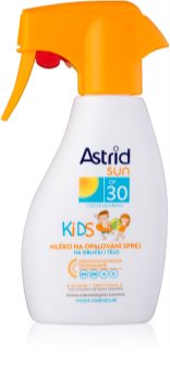 Astrid Sun Kids purškiamasis apsaugos nuo saulės losjonas vaikams SPF 30