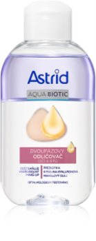 Astrid Aqua Biotic To-fase øjen- og læbe makeupfjerner