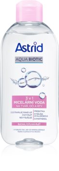 Astrid Aqua Biotic мицеллярная вода 3 в 1 для сухой и чувствительной кожи