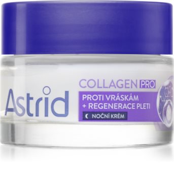 Astrid Collagen PRO Natcreme mod alle alderstegn med regenerativ effekt