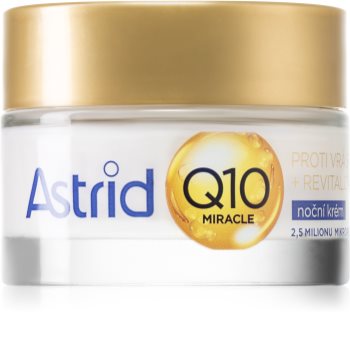 Astrid Q10 Miracle κρέμα νύχτας ενάντια σε όλες της μορφός της γήρανσης με συνένζυμο Q 10