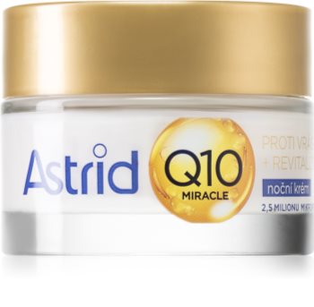 Astrid Q10 Miracle Nachtcreme gegen sämtliche Alterserscheinungen mit dem Coenzym Q10