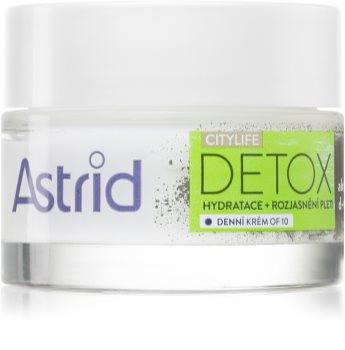 Astrid CITYLIFE Detox denní hydratační krém s aktivním uhlím