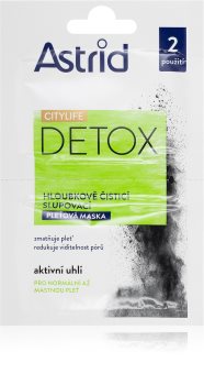 Astrid CITYLIFE Detox mascarilla limpiadora