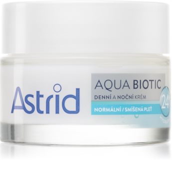 Astrid Aqua Biotic crema de día y noche con efecto humectante
