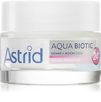 Astrid Aqua Biotic crème jour et nuit pour peaux sèches à sensibles