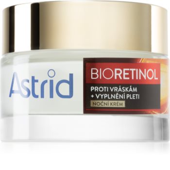 Astrid Bioretinol feuchtigkeitsspendende Nachtcreme gegen Falten mit Retinol