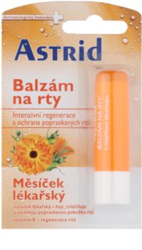 Astrid Lip Care regeneráló ajakbalzsam orvosi körömvirággal