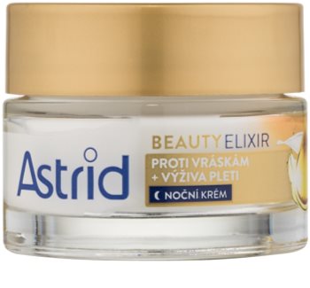 Astrid Beauty Elixir crema de noche nutritiva antiarrugas