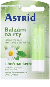 Astrid Lip Care baume à la camomille pour les lèvres sèches et sensibles effet régénérant