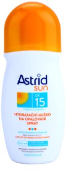 Astrid Sun увлажняющее молочко для загара SPF 15