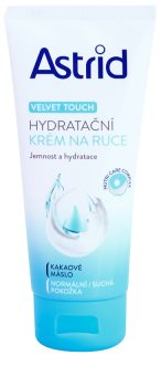 Astrid Velvet Touch Creme hidratante para mãos para pele normal e seca