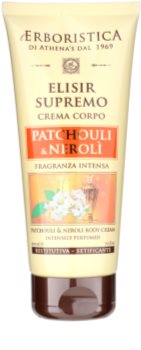 Athena's l'Erboristica Elixir Supreme parfümiertes Bodycreme mit dem Duft von Patschuli und Neroli