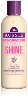 Aussie Miracle Shine condicionador para cabelo sem brilho e cansado