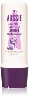Aussie 3 Minute Miracle Shine maseczka trzyminutowa do nabłyszczania i zmiękczania włosów