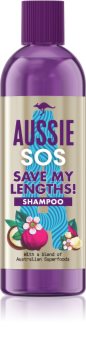 Aussie SOS Save My Lengths! regenerierendes Shampoo für geschwächtes und beschädigtes Haar