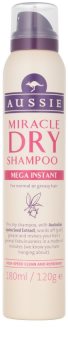 Aussie Mega champú en seco para el cabello normal hasta graso