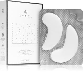 Avant Age Radiance Hydra-Bright Collagen Eye Restoring Pads колагенова маска для шкіри навколо очей проти розтяжок та зморшок