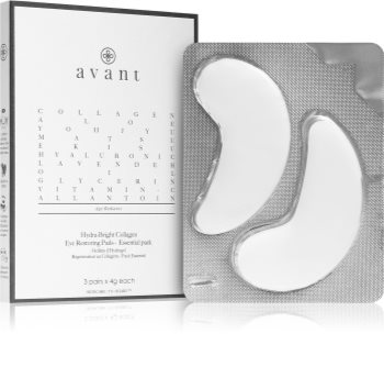 Avant Age Radiance Hydra-Bright Collagen коллагеновая маска для области вокруг глаз с антивозрастным эффектом