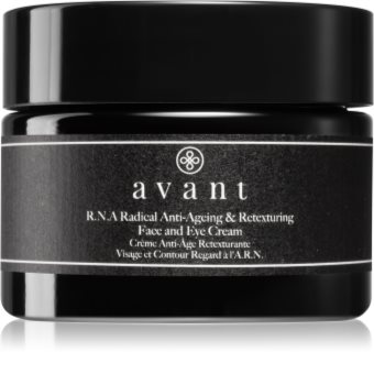Avant Age Defy+ R.N.A Radical Anti-Ageing & Retexturing Face and Eye Cream Kevyt Ryppyjä Ehkäisevä Voide Kasvoille Ja Silmien Alueelle