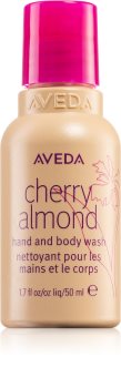 Aveda Cherry Almond Hand and Body Wash gel de banho nutritivo para mãos e corpo