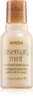 Aveda Rosemary Mint Hand and Body Wash Milde Zeep  voor Handen en Lichaam