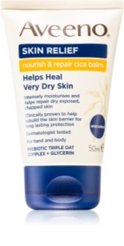 Aveeno Skin Relief Cica balm baume régénérant pour peaux sensibles