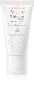 Avène Tolérance Extrême masque hydratant intense pour apaiser la peau