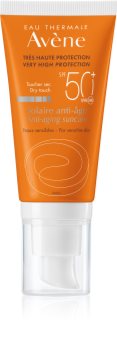 Avène Sun Anti-Age защитен крем за лице с противобръчков ефект SPF 50+
