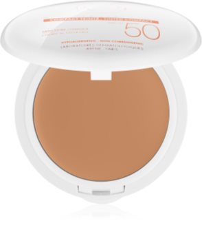 Avène Sun Minéral Beskyttende kompakt foundation uden kemiske filtre SPF 50