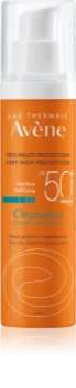Avène Cleanance Solaire matirajuća zaštitna njega za lice sklono aknama SPF 50+