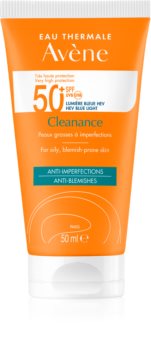 Avène Cleanance Solaire protection solaire pour peaux à tendance acnéique SPF 50+