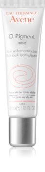 Avène D-Pigment soin éclaircissant taches brunes pour peaux sèches à très sèches