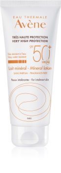 Avène Sun Minéral latte protettivo senza filtri chimici e senza profumo SPF 50+