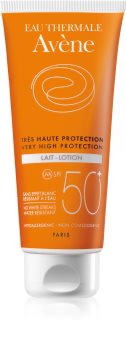 Avène Sun Sensitive mleczko do opalania SPF 50+