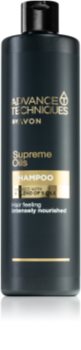 Avon Advance Techniques Supreme Oils intenzivni hranilni šampon z luksuznimi olji za vse tipe las