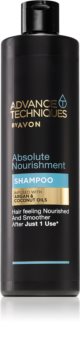 Avon Advance Techniques Absolute Nourishment hranilni šampon z maroškim arganovim oljem za vse tipe las
